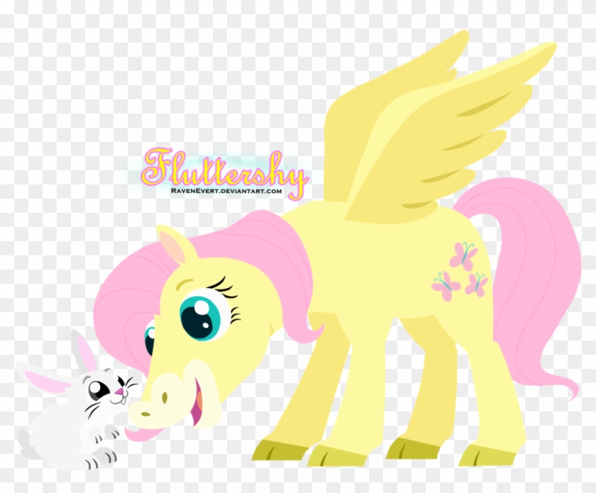 Fluttershy And Angel - Horse #988034