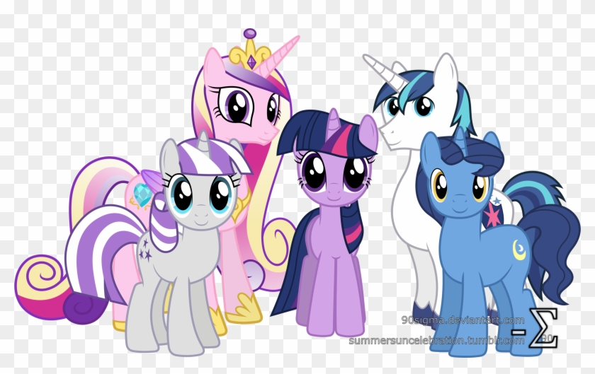 My Little Pony Friendship Is Magic Families - Twilight Sparkle And Shining Armor's Parents #988063
