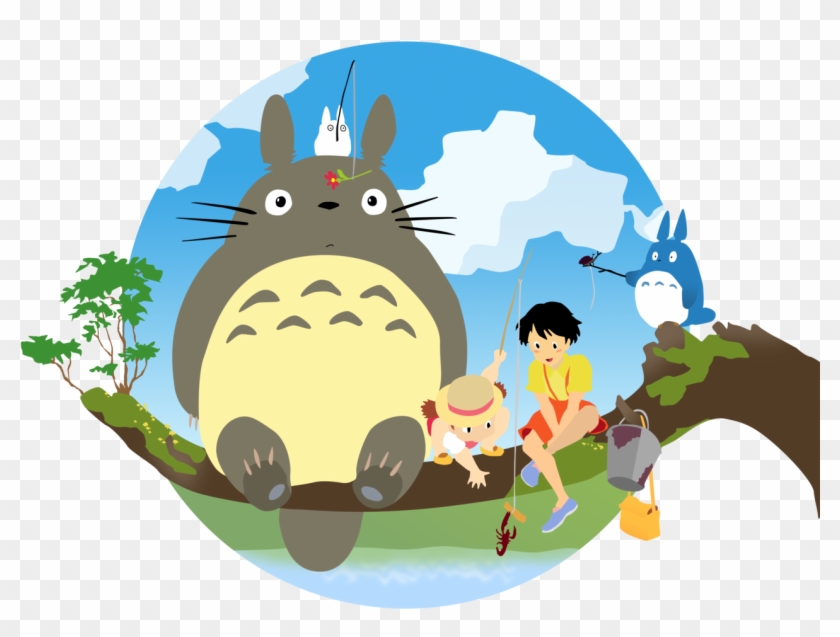 The Example Above Was Very Similar To The Style I Planned - My Neighbor Totoro Vector #988073