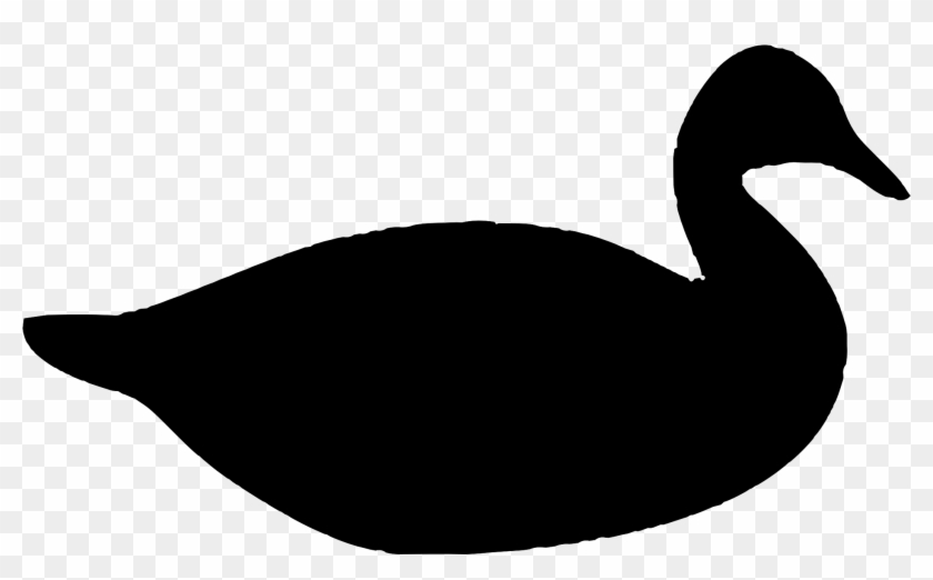 Clipart Silhouette Duck - Duck Silhouette Png #988082