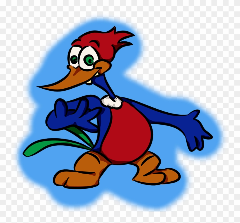 Woody Woodpecker Cartoon Clip Art - Old Woody Woodpecker #988088