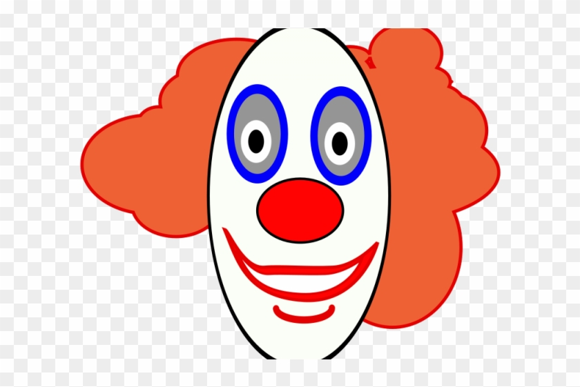 Creepy Clipart Creepy Background - Cartoon Clown Face #988183