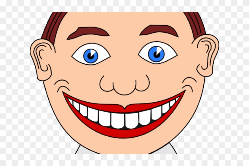 Creepy Clipart Smile Man - Tillie Nj Sticker #988199