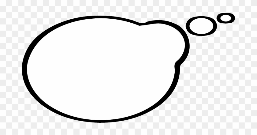 Thought Bubble Black Background #988336