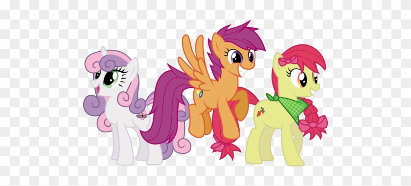I Like That Style For Applebloom With The Small Bow - Cutie Mark Crusaders Cutie Marks #988343