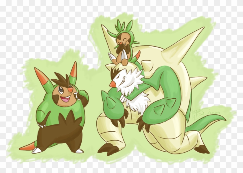 I Will Evolve Into You By Weirda S M Art - Imagens De Chespin Quilladin E Chesnaught #988399