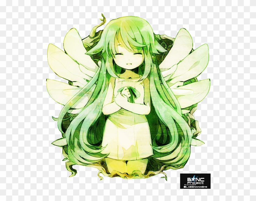 Anime Render 11 By Blacknanachii - Anime Green Render #988452