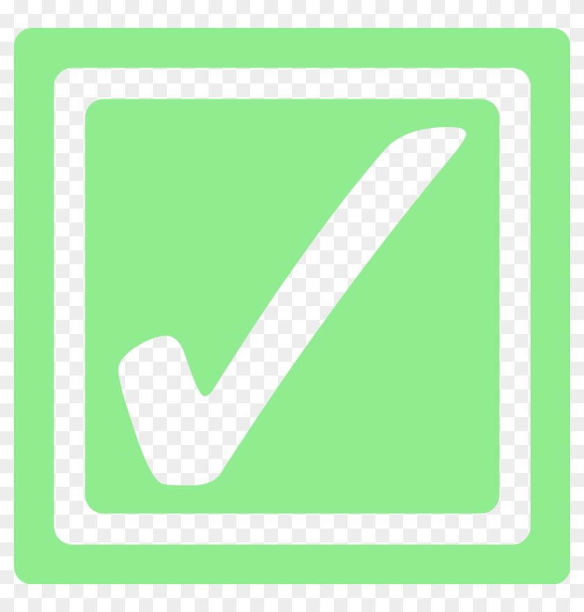 Open - Green Checkbox #988461