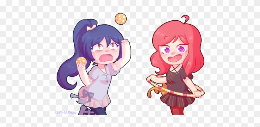 Chibi Circus Umimaki Commission For @courtjounoousama - Cartoon #988484
