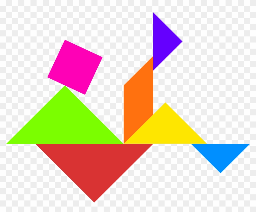 Clipart Tangram - Graphic Design #988524