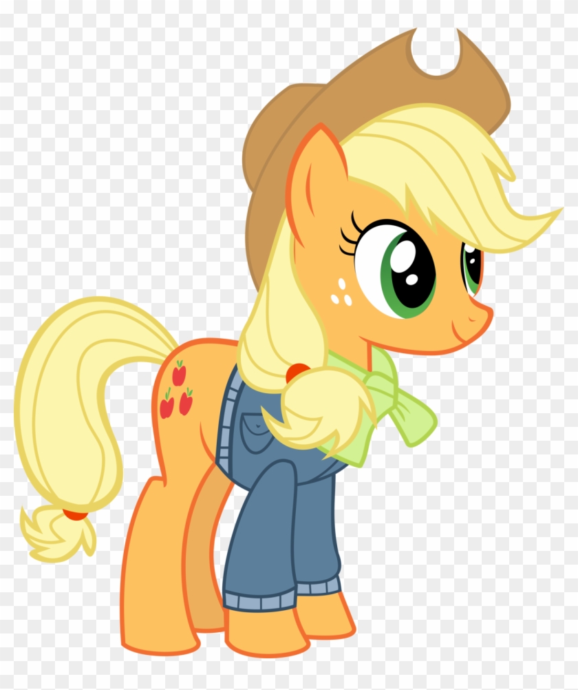Applejack Winter Clothes By Pink1ejack Applejack Winter - My Little Pony Rainbow Dash #988572