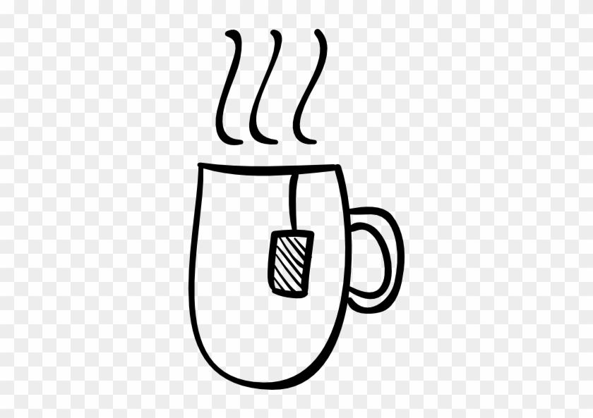 Drawn Tea Cup Tea Mug - Hand Drawn Tea Cup #988587