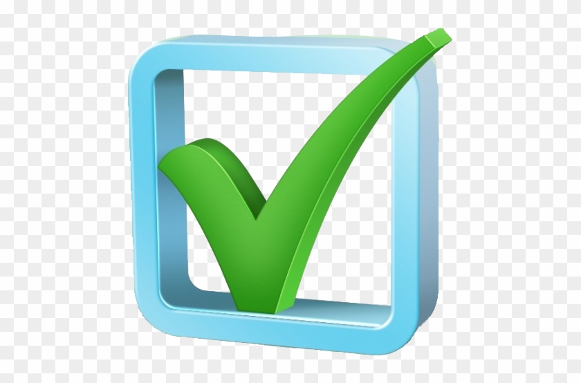 Check Mark Checkbox 3d Computer Graphics Icon - Icon Check 3d Png #988661