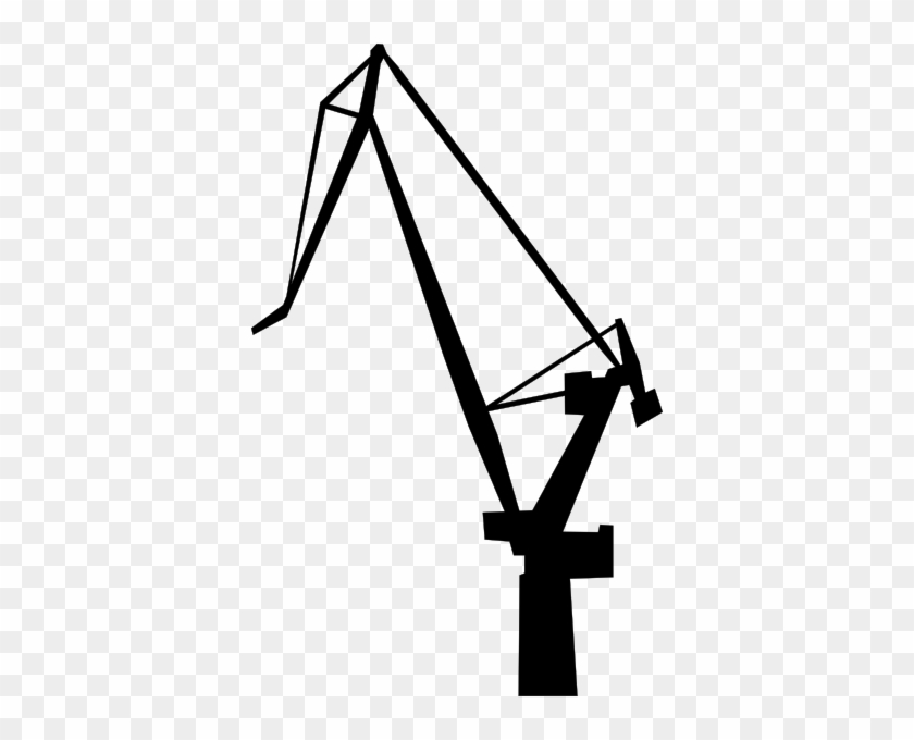 Crane Silhouette Png #988720