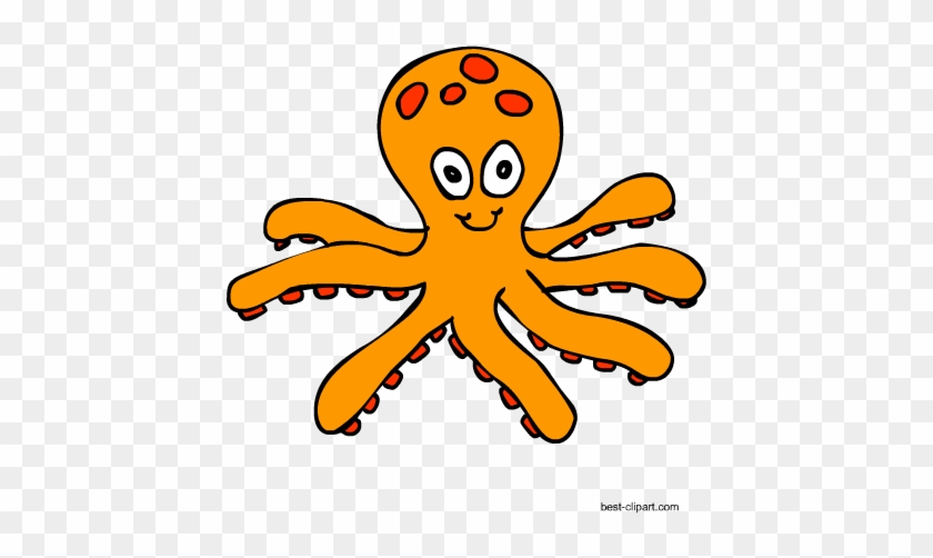 Free Cute Octopus Clipart Image - Clip Art #988767
