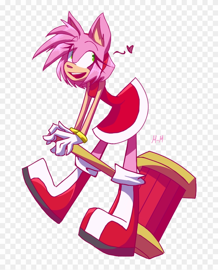 Amy Rose By Belen-1999 - Cartoon #988770