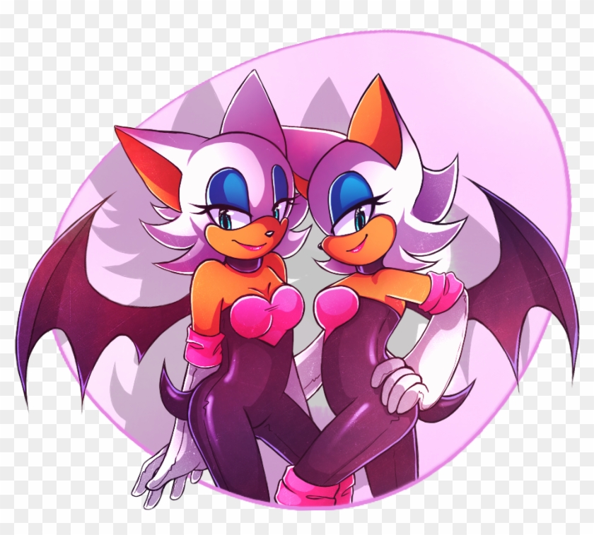 Rouge The Bat Amy Rose Segasonic The Hedgehog Sonic - Amy And Rouge Lesbian #988779