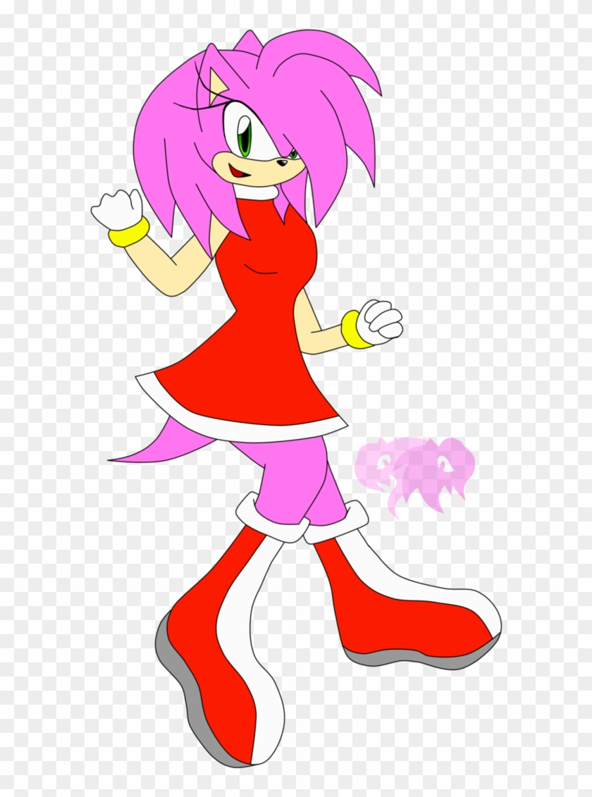 Amy Rose Hedgehog By Caro-kiraxdarksonic - Hedgehog #988826