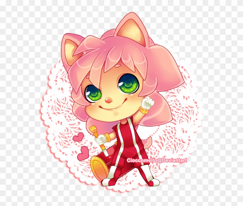 The Power Of Love [amy Rose The Hedgehog] By Cioccomello - Cartoon #988829