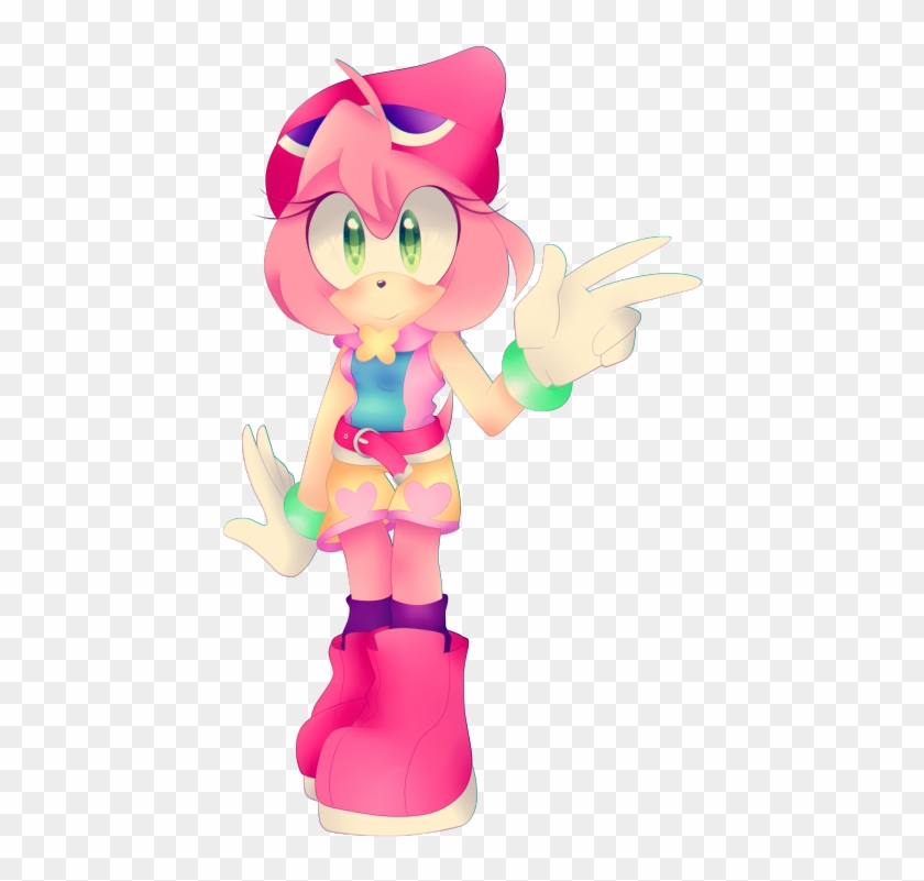 Rosy Pink Hedgehog - Sonic Runners Amitie Style Amy #988858