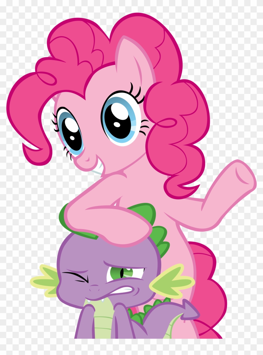 Pinkie Pie Spike Rainbow Dash Rarity Twilight Sparkle - Cartoon #989026