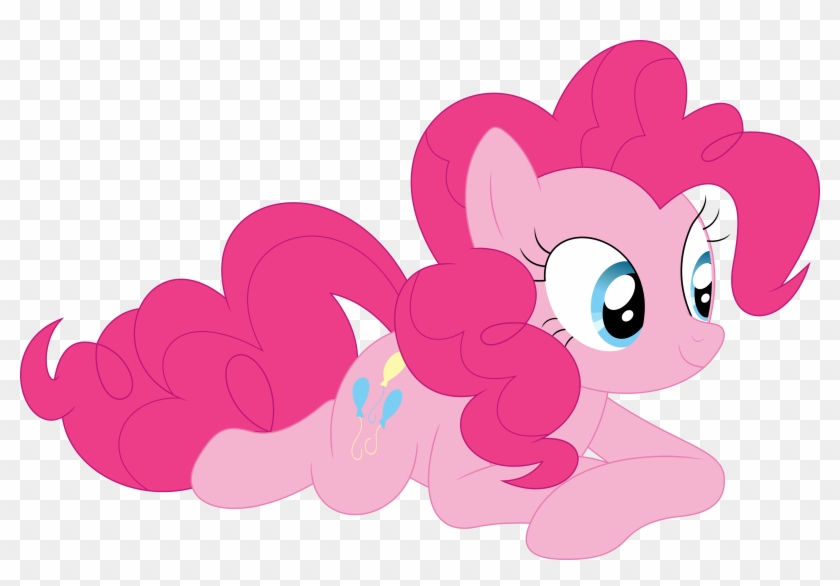 Porygon2z, Earth Pony, Female, Laying Down, Mare, Pinkie - Cartoon #989037