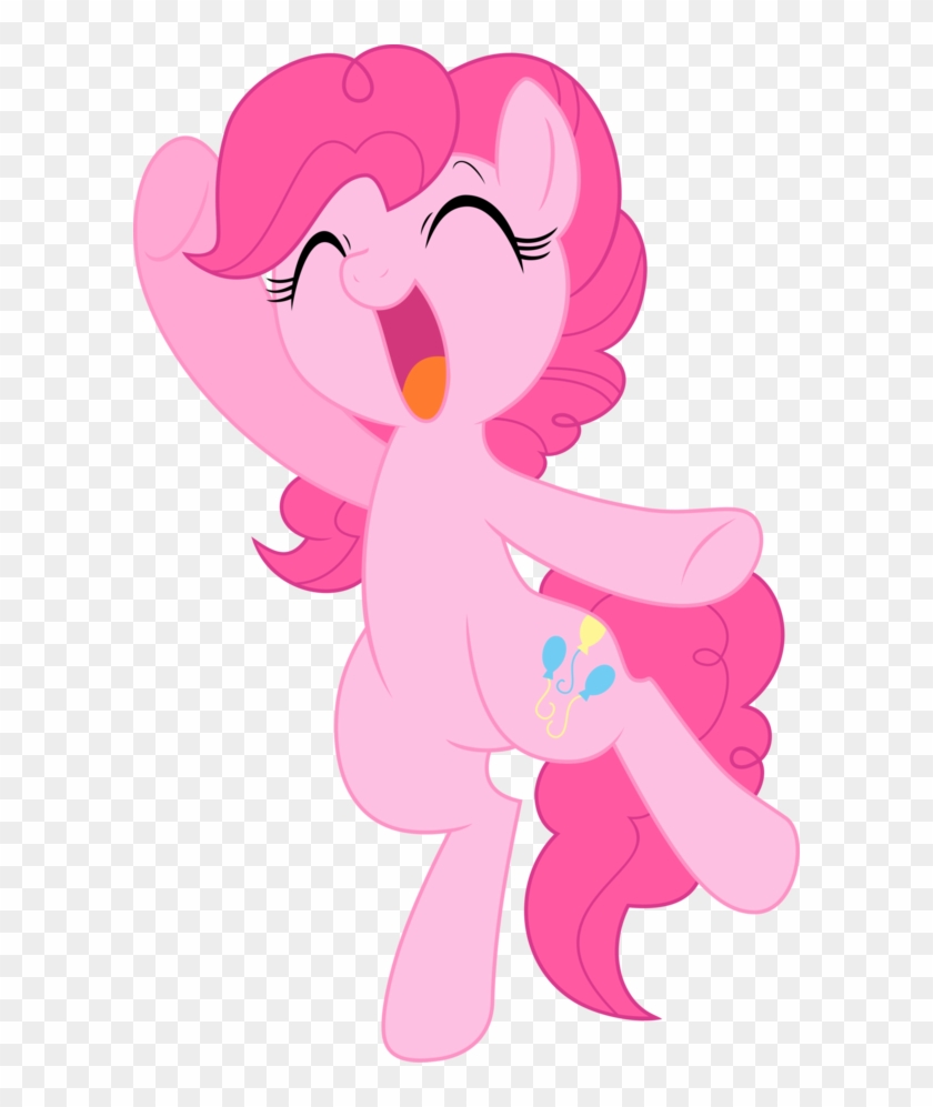Pinkie Pie Pink Flower Mammal Vertebrate Fictional - Happy My Little Pony #989078