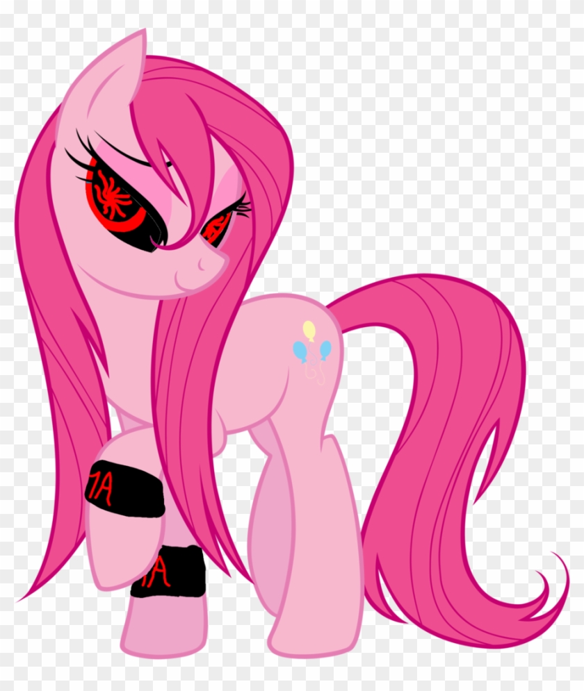 Edit, Pinkamena Diane Pie, Pinkie Pie, Safe, Wet Mane - Pinkie Pie With Straight Hair #989091