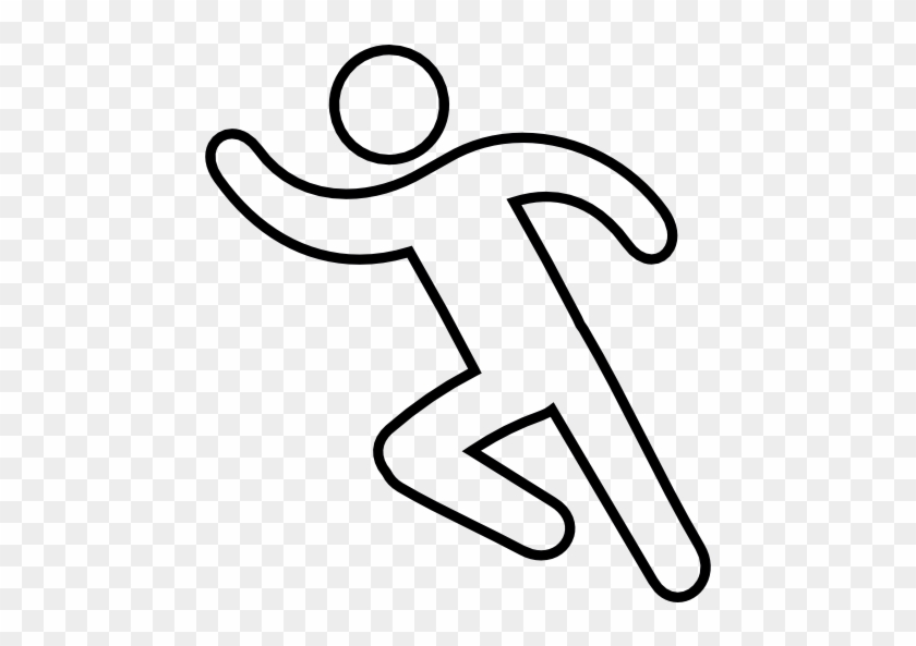Running Man Free Icon - Running Man Easy Drawing #989183