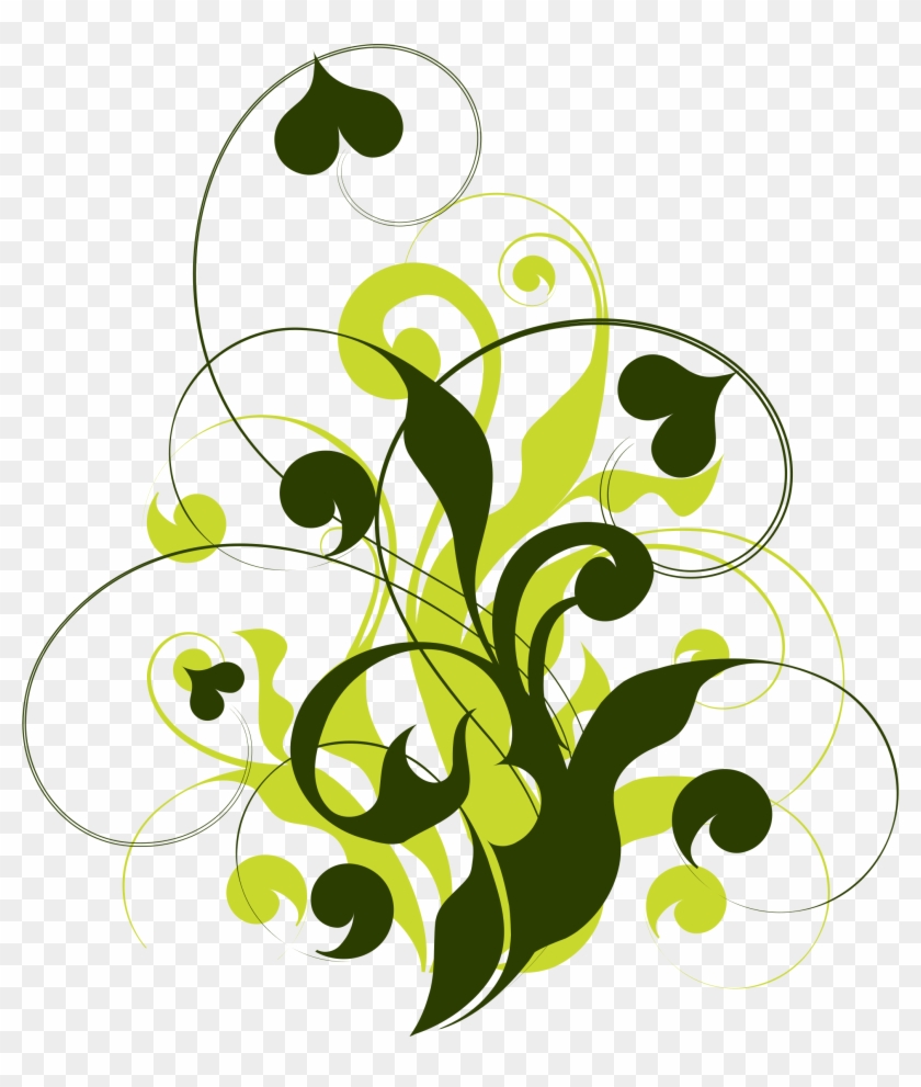 Big Image - Green Flourish Png #989213