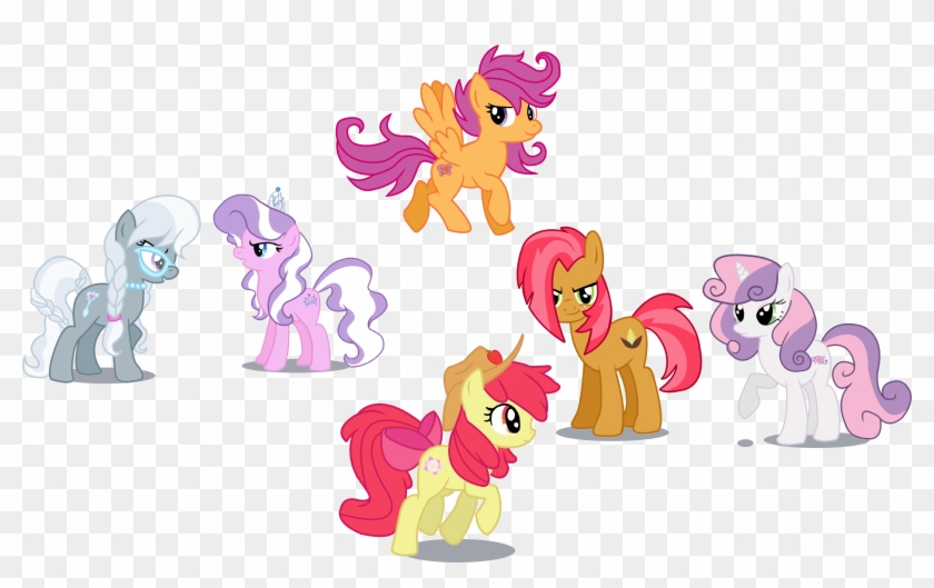 8af All Grown Up My Little Pony Friendship Is Magic - My Little Pony Cutie Mark Crusaders Grown Up #989286