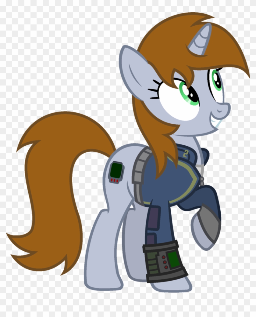 My Little Pony - Fallout Equestria Littlepip Vector #989307