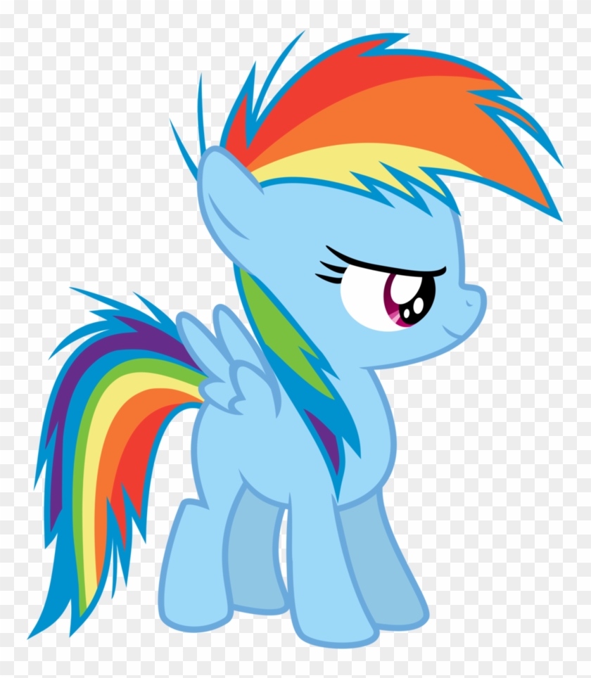 Rainbow Dash Filly By Serenawyr On Deviantart Rainbow - Mlp Filly Rainbow Dash #989326