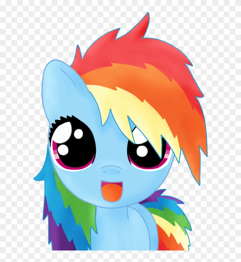 Rainbow Dash Filly In A Box For Kids - My Little Pony Eqg Rainbow Dash Cute #989337