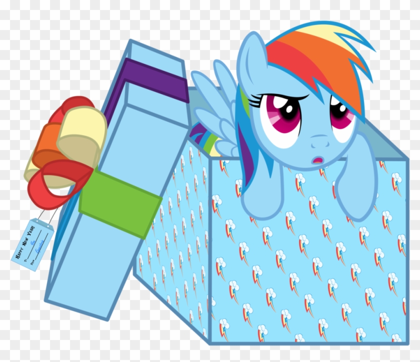 Rainbow In Box - My Little Pony: Friendship Is Magic #989338
