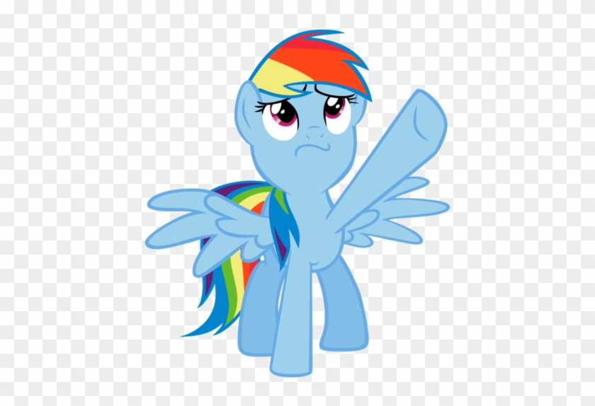Pzln - My Little Pony Rainbow Dash Triste #989361