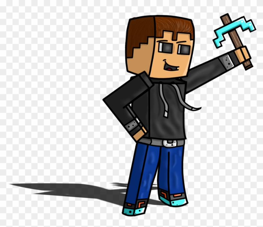 The Skin Can Only Be Used When You Play In Block Launcher - Skin Minecraft Cartoon #989386
