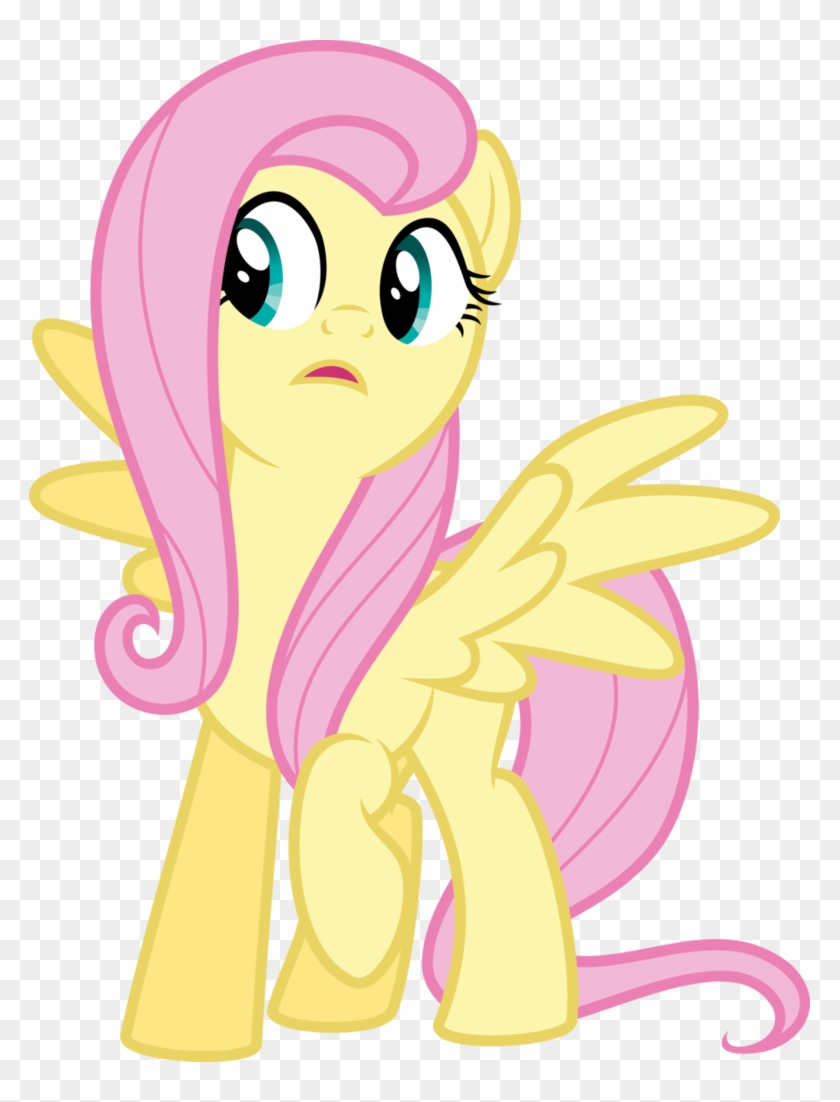 Surprised Fluttershy By Decprincess - My Little Pony Fluttershy Surprised #989411