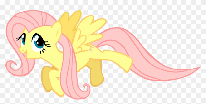 Flying Fluttershy By Risingmoondragon - My Little Pony Fluttershy Fly #989417