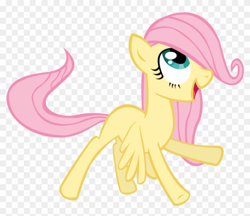 My Little Pony Fluttershy Filly - Mlp Fluttershy Filly Base #989429