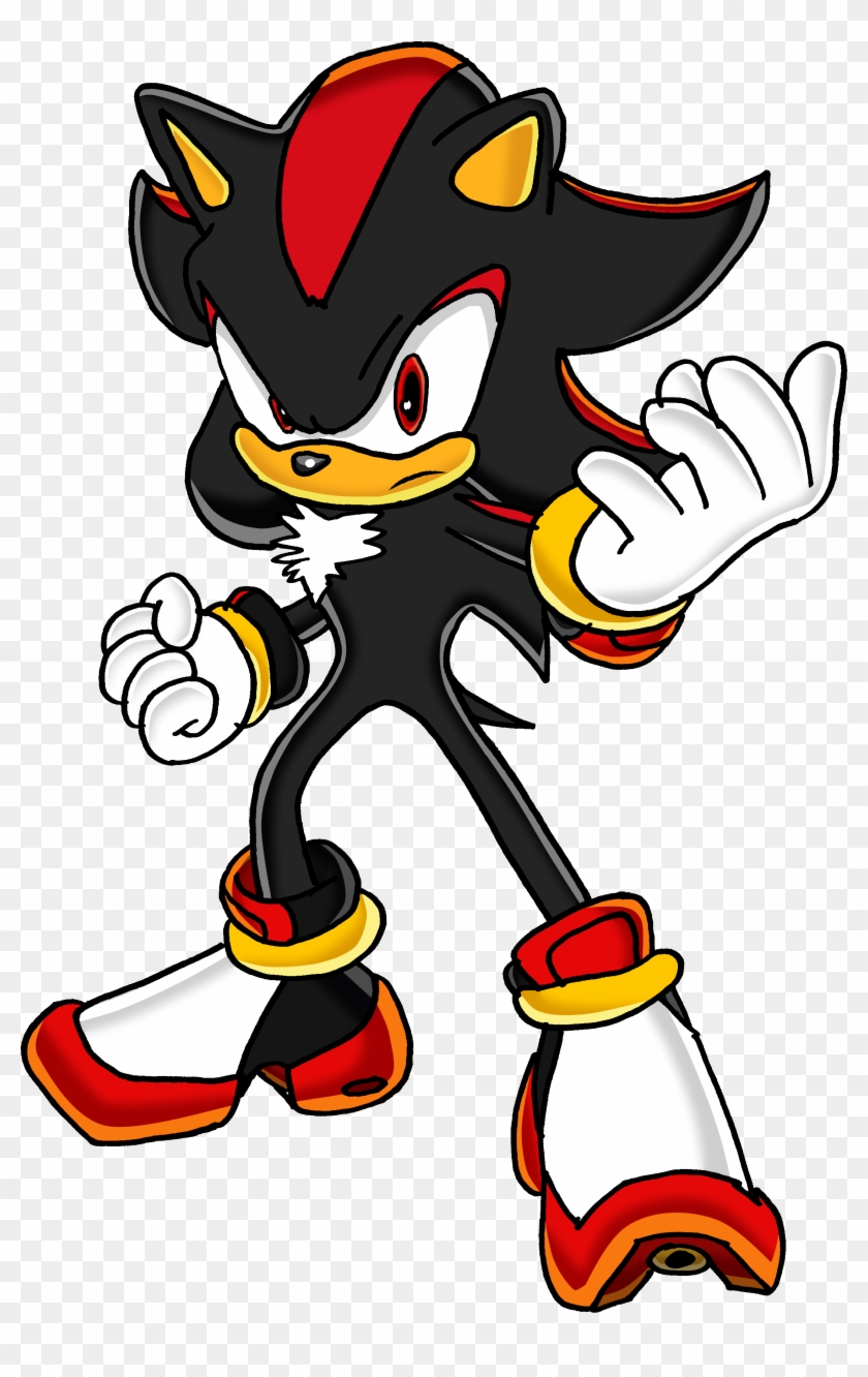 Shadow The Hedgehog Png - Drawing Of Shadow The Hedgehog #989436