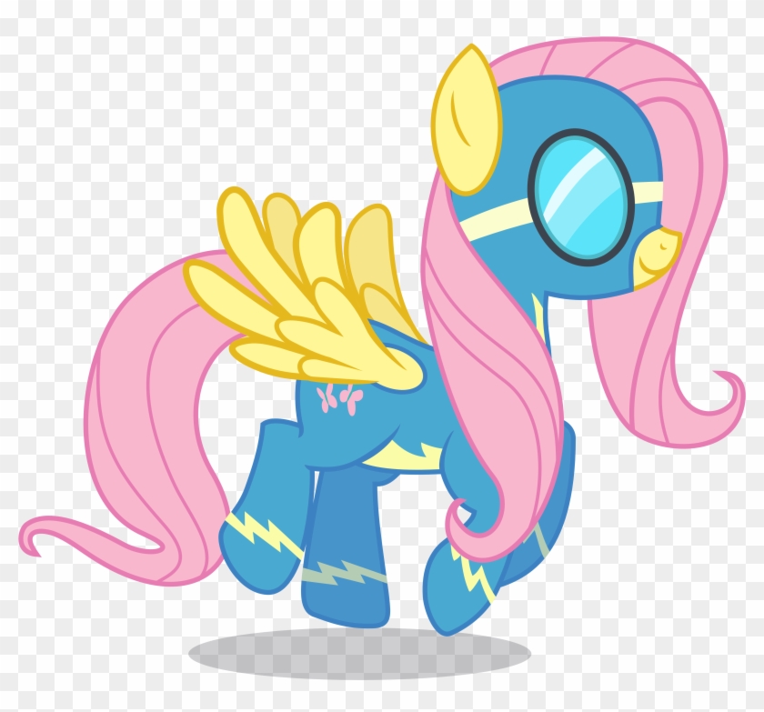 Fluttershy As A Wonderbolt By 90sigma Fluttershy As - Mlp Princess Luna Wonderbolt #989445