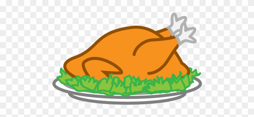 Roast Chicken Clipart Baked Chicken Clipart - Gänsebraten Clipart #989447