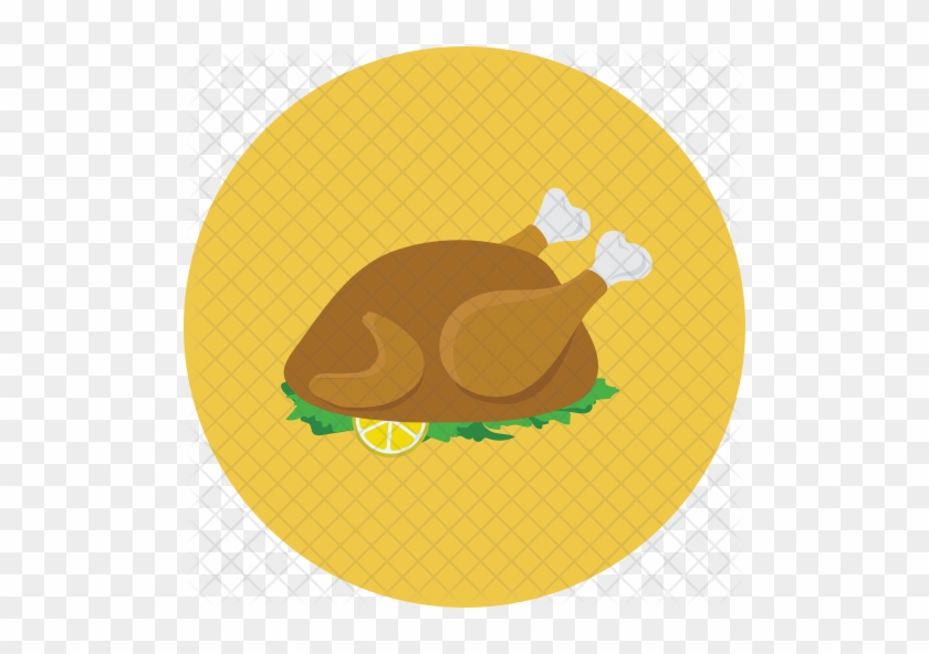 Chicken Free Icon Image - Pollo Asado Icono #989452