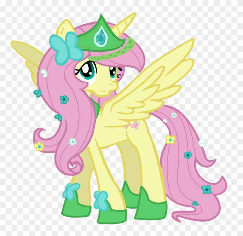 Princess Fluttershy By Schnuffitrunks - My Little Pony Princess Fluttershy #989451