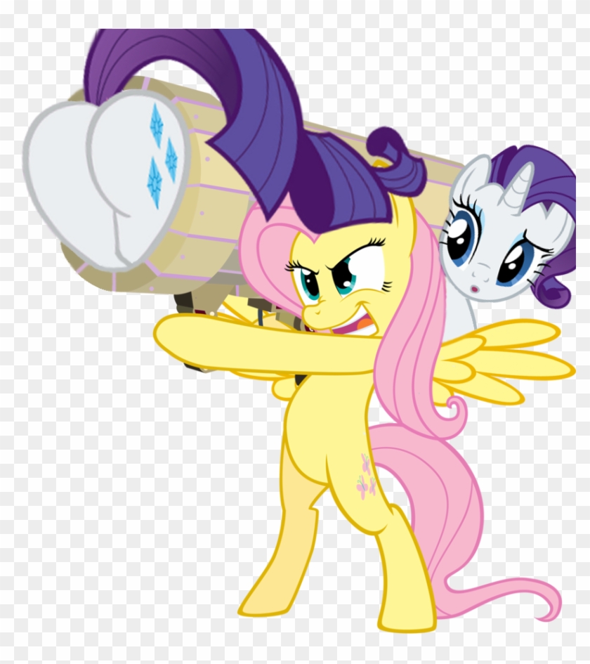 Fluttershy Pony Pinkie Pie Rainbow Dash Rarity Princess - Cartoon #989456