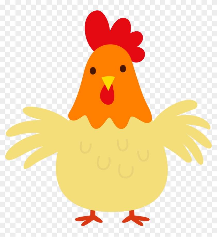 Chicken Farm Fun Free Rooster Clip Art - Chicken Clipart Png #989462