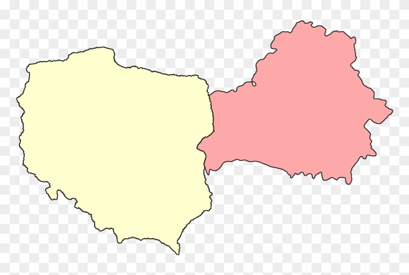 Borders Of Poland And Belarus After August 1945 - Polish Future Borders #989493