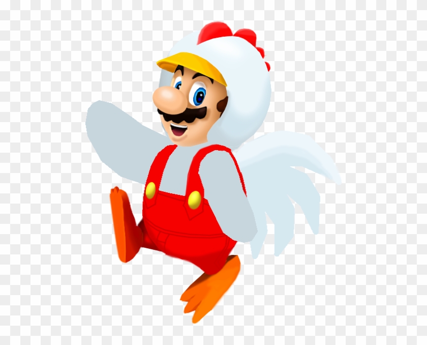 Chicken Mario Wip (critique Needed) By Superaj3 - Mario With A Chicken #989494