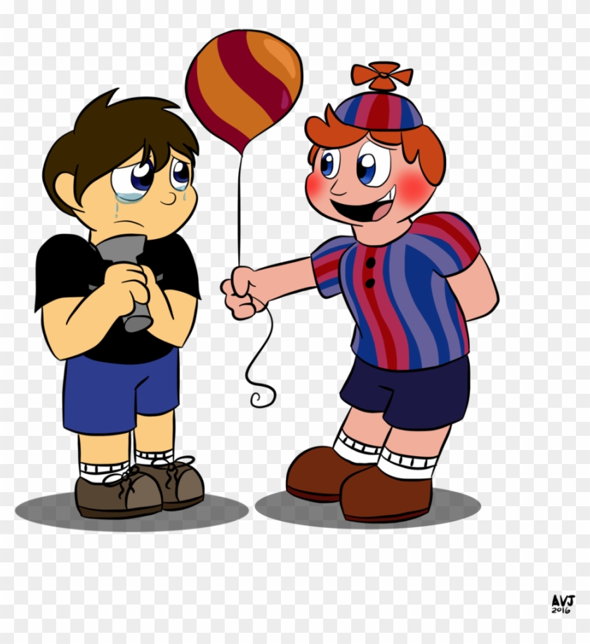 Cheer Up Clip Art Medium Size - Marionette X Balloon Boy #989524